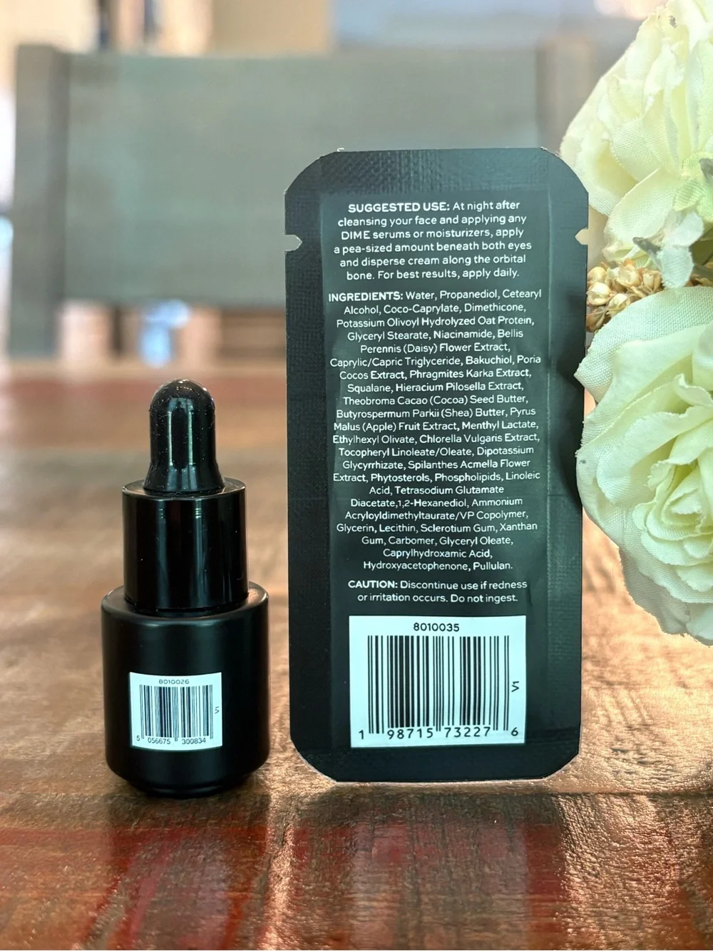 NEW Dime HYALURONIC ACID SERUM Mini + **BONUS** TBT Eye Cream Sample!